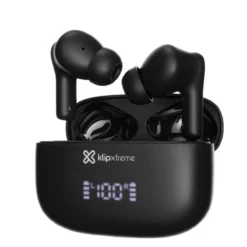 Audifonos TWS Bluetooth Inalámbricos KLIP-XTREME KTE-850BK EDGEBUDS ULTRA, Color Negro