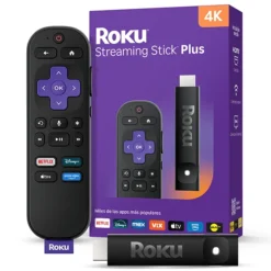 Dispositivo para Streaming ROKU STREAMING STICK PLUS 3830R, resolución 4K Ultra HD