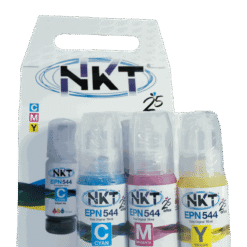 Tinta NKT 70ml T544 Paquete 3 Colores Cian/Magenta/Amarillo/ Para Impresoras EPSON - Imagen 2