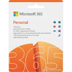 Microsoft Office 365 Personal SA020MSR80 para 1 Usuario, PREMIUM.