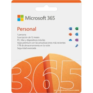 Microsoft Office 365 Personal SA020MSR80 para 1 Usuario, PREMIUM.