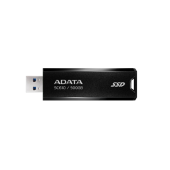 Alternative view of Unidad de Estado Solido Externo 500GB ADATA SC610-500G-CBK/RD