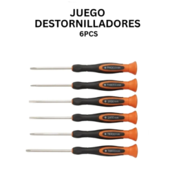 Alternative view of Kit de destornilladores DIESEL TOOLS de precisión de 6 piezas DT-L19-T1