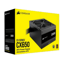Fuente de Poder CORSAIR CX650, CP-9020278-NA