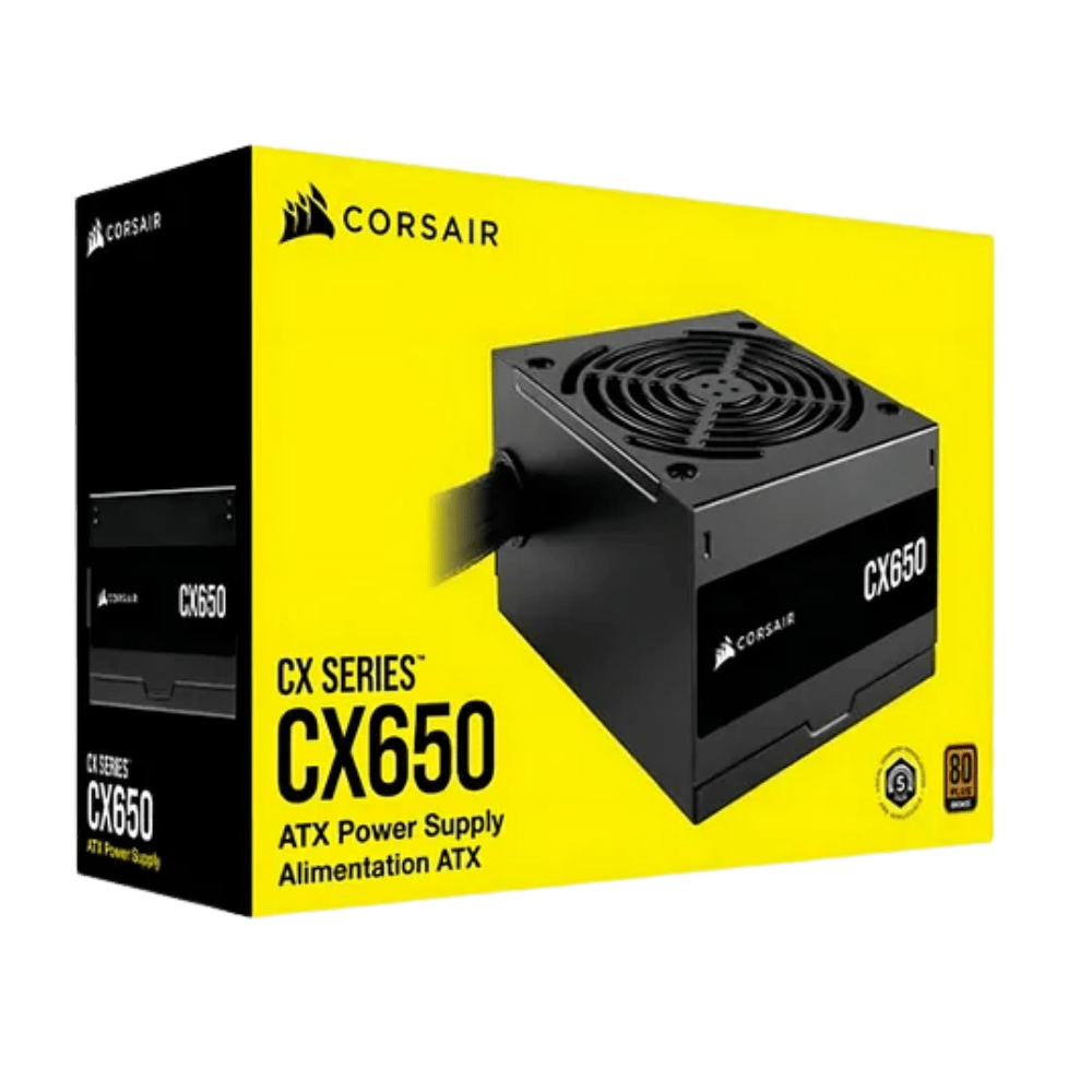 Fuente de Poder CORSAIR CX650, CP-9020278-NA