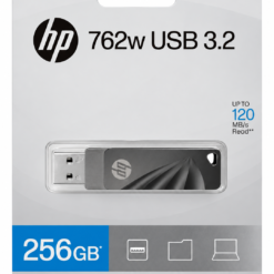Memoria USB 3.2 HP 762w HPFD762W-R-256, 256GB, Color Negro