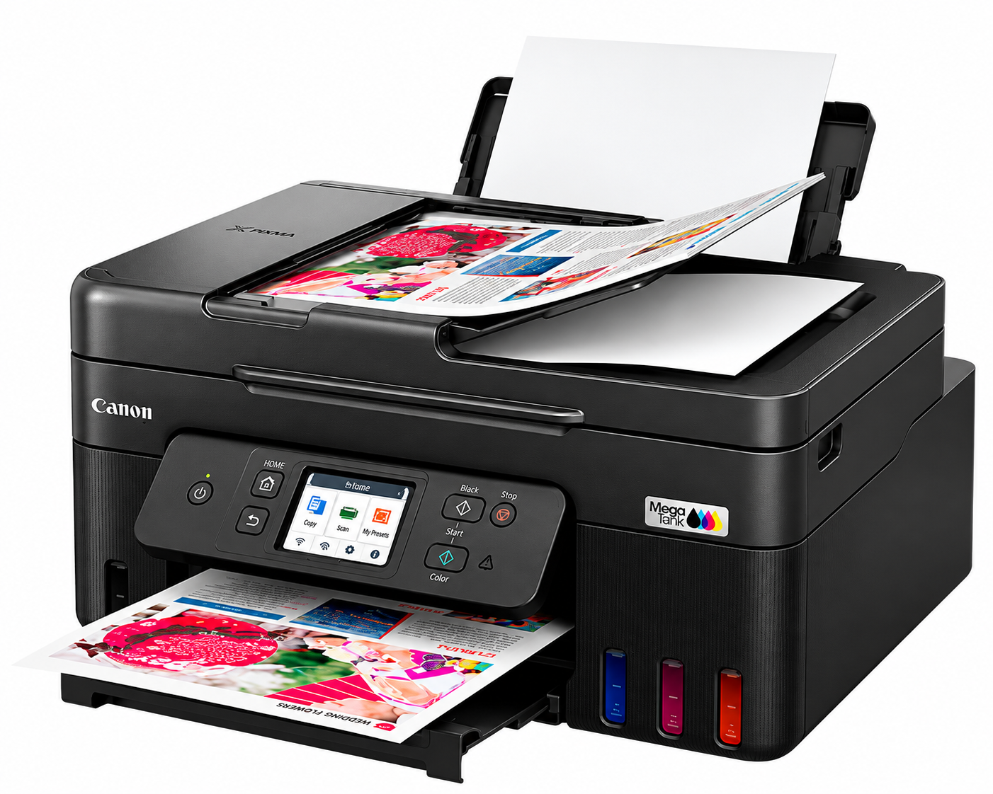 Impresora Multifuncional Canon PIXMA G4180 con Sistema Continuo de Fabrica