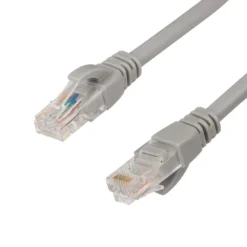 Alternative view of CABLE DE RED ARGOM ARG-CB-1552 A00476, Cable de Conexión color Gris, 2 METROS, Categoría CAT6, RJ45 (cable para  Interior).