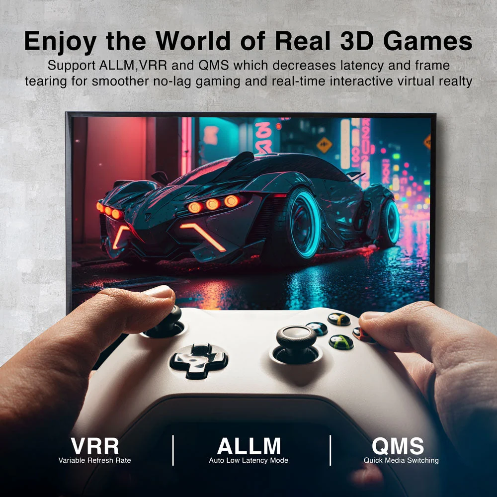 CABLE HDMI PREMIUM 8K ARGOM ARG-CB-1882 A00758, ULTRA ALTA VELOCIDAD, ETHERNET, 1.8 metros, Admite vídeo de hasta 10K, 8K a 60 Hz y 4K a 120 Hz - Imagen 5