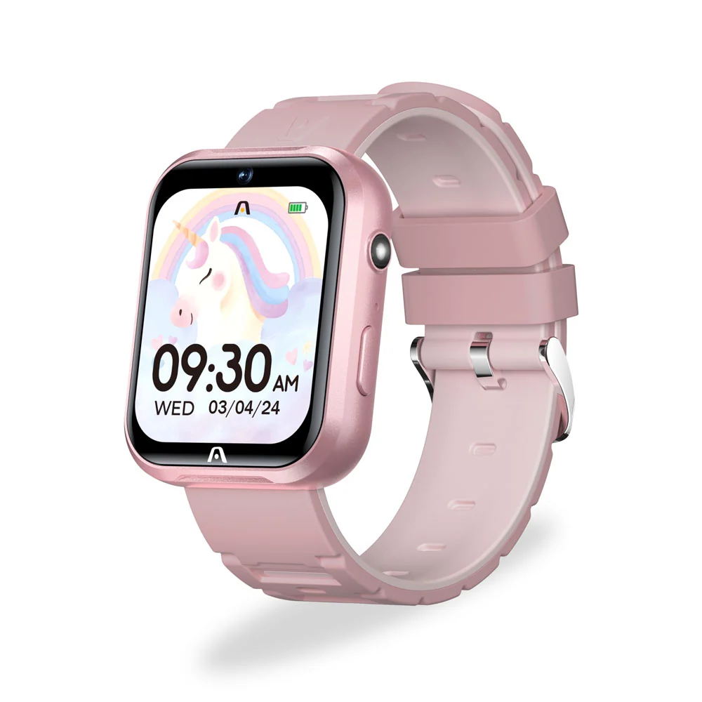 Smartwatch ARGOM SKEIWATCH K10 ARG-WT-6010PK A00747, Color Rosado, pantalla brillante TFT de 1,52"