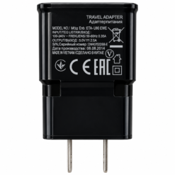 Cubo de carga USB-A, Generico color negro 5.0 V , 2.0 A