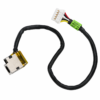 Cable de carga para laptop, DC Power Jack en Puerto de Carga Conector Reemplazo para HP