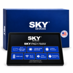 Tableta SKY Devices SKYPAD17MAX de 10.1” HD IPS, con sistema operativo Android 15, 4 GB de memoria RAM, 128 GB de almacenamiento interno, procesador de 2.0 GHz, cámara frontal de 13 MP, cámara trasera de 5 MP, conectividad Wi-Fi de 5 GHz y batería de 5000 mAh. Compatible con tarjeta SIM (chip) y liberada - Imagen 5