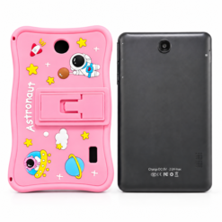 Tableta Infantil Educativa 7” HD, TAB-KID-00 con Estuche Protector de Goma Antigolpes diseño de astronauta con soporte integrado, Camara frontal y trasera, Android 11, 2 GB RAM, 16 GB de almacenamiento, Bluetooth - Imagen 3