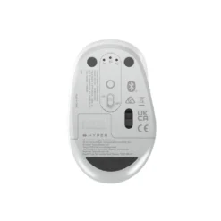 Mouse Inalámbrico HYPER+ HS2100GL Color Blanco, Antimicrobiano, Diseño moderno, Bluetooth 5.0. - Imagen 10