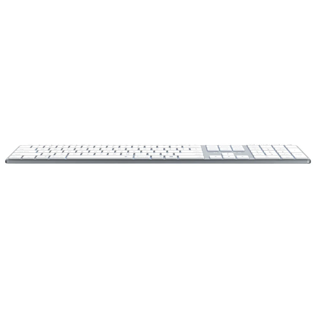 Teclado Inalambrico HYPER+ HS2310US Bluetooth 5.0, Color Blanco, diseño portátil y elegante, conectividad multidispositivo (hasta 3 dispositivos) - Imagen 2