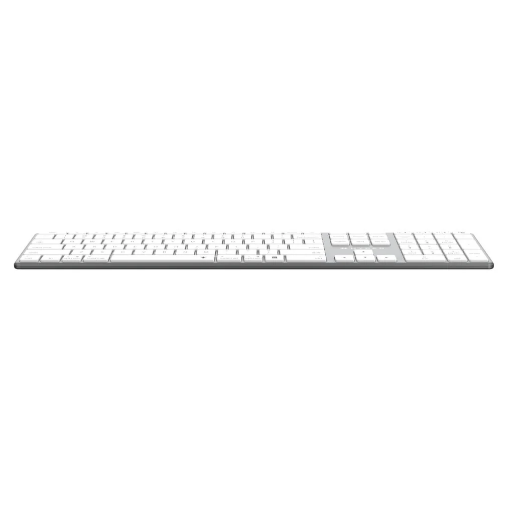 Teclado Inalambrico HYPER+ HS2310US Bluetooth 5.0, Color Blanco, diseño portátil y elegante, conectividad multidispositivo (hasta 3 dispositivos) - Imagen 10