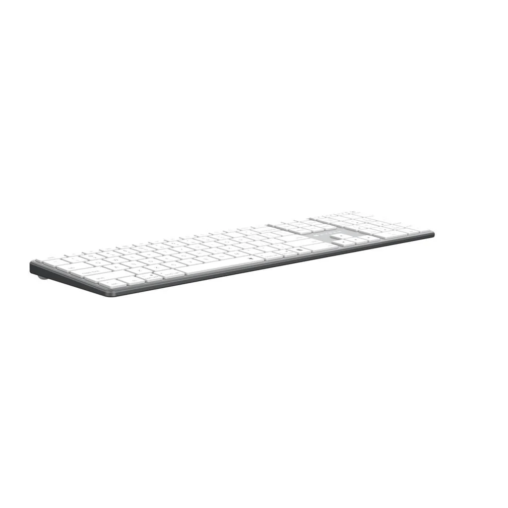 Teclado Inalambrico HYPER+ HS2310US Bluetooth 5.0, Color Blanco, diseño portátil y elegante, conectividad multidispositivo (hasta 3 dispositivos) - Imagen 11