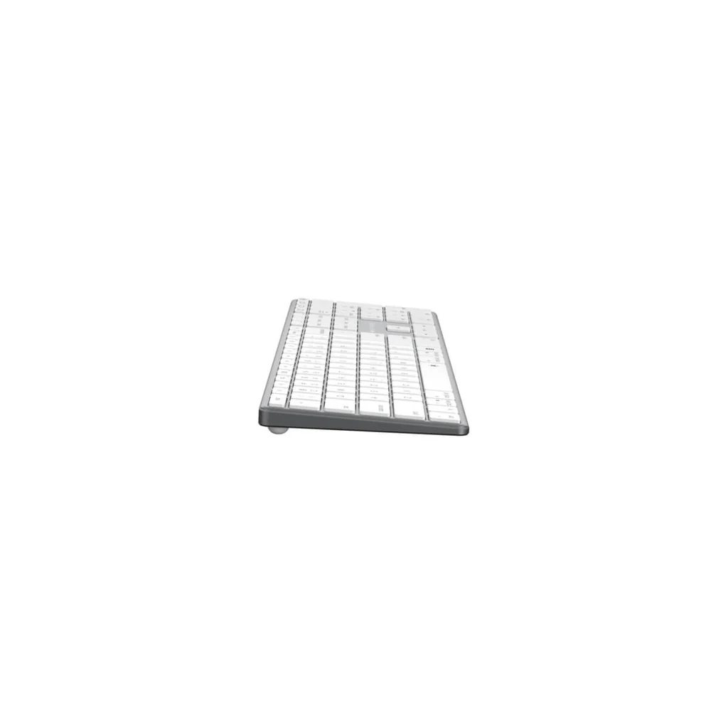 Teclado Inalambrico HYPER+ HS2310US Bluetooth 5.0, Color Blanco, diseño portátil y elegante, conectividad multidispositivo (hasta 3 dispositivos) - Imagen 8