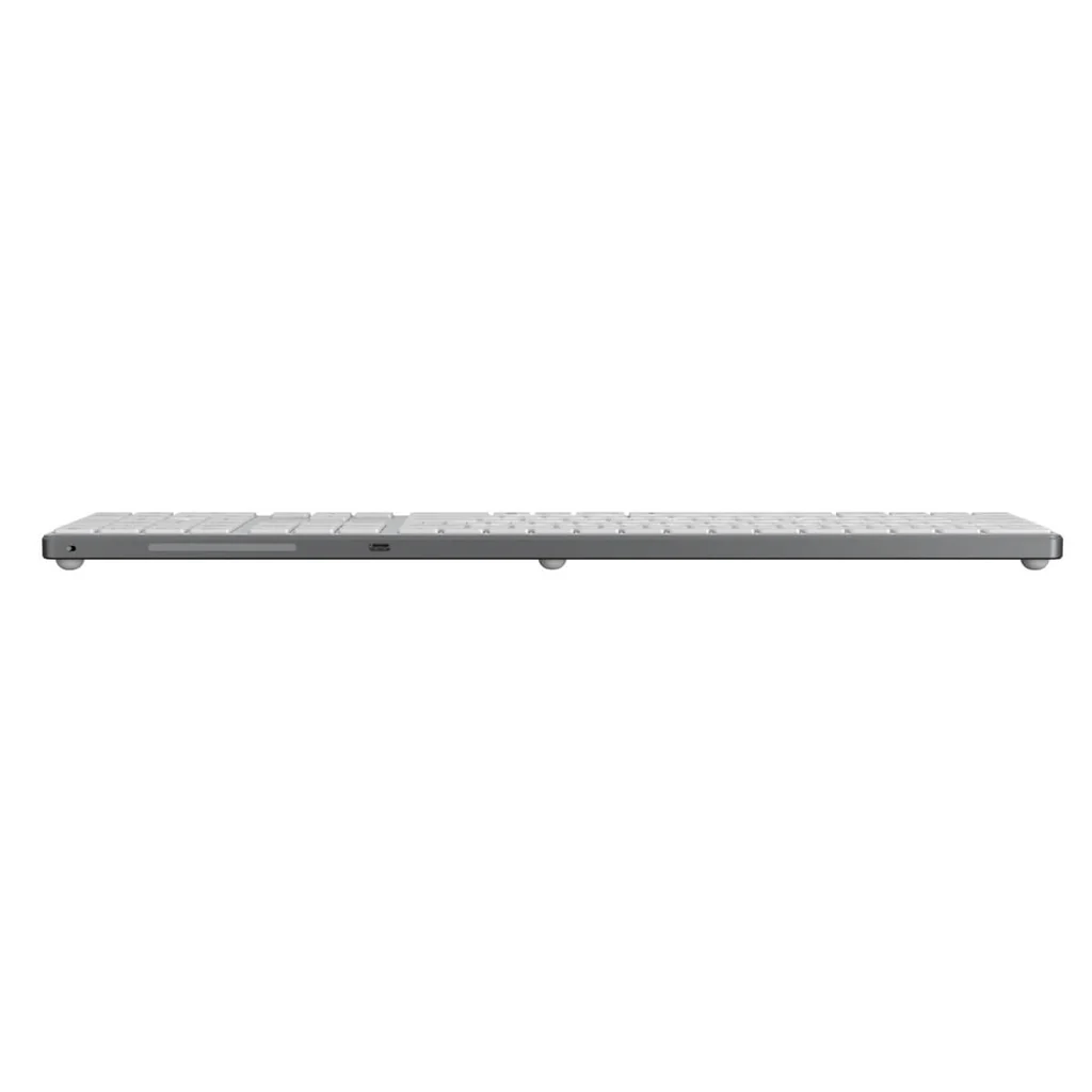 Teclado Inalambrico HYPER+ HS2310US Bluetooth 5.0, Color Blanco, diseño portátil y elegante, conectividad multidispositivo (hasta 3 dispositivos) - Imagen 13