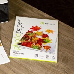 PAPEL FOTO GLOSSY 8.5 X 11 60PACK 200GM CARTA KLIP-X KPG-160 - Imagen 2
