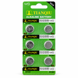 BATERIA ALCALINA LR1130H TIANQIU, 1.5V, UNIDAD.