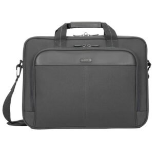 Maletin estilo Clasico Ejecutivo 16" TARGUS TCT02704GL-90, Color Gris, ligero y delgado diseñado para guardar todos tus artículos