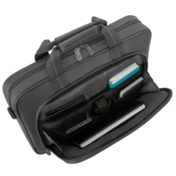 Maletin estilo Clasico Ejecutivo 16" TARGUS TCT02704GL-90, Color Gris, ligero y delgado diseñado para guardar todos tus artículos - Imagen 11