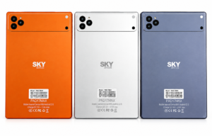 Tableta SKY Devices SKYPAD17MAX de 10.1” HD IPS, con sistema operativo Android 15, 4 GB de memoria RAM, 128 GB de almacenamiento interno, procesador de 2.0 GHz, cámara frontal de 13 MP, cámara trasera de 5 MP, conectividad Wi-Fi de 5 GHz y batería de 5000 mAh. Compatible con tarjeta SIM (chip) y liberada